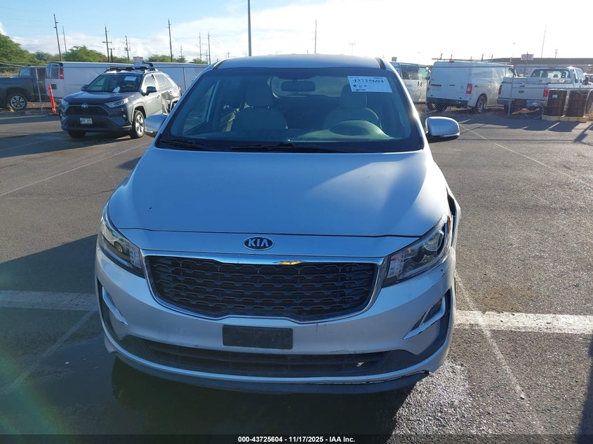 2019 Kia Sedona Lx VIN: KNDMB5C10K6553700 Lot: 43725604