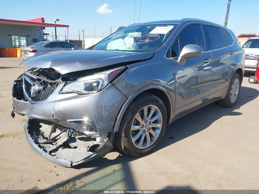 Vin: lrbfxcsa5kd027198, lot: 44220976, buick envision fwd essence 20192