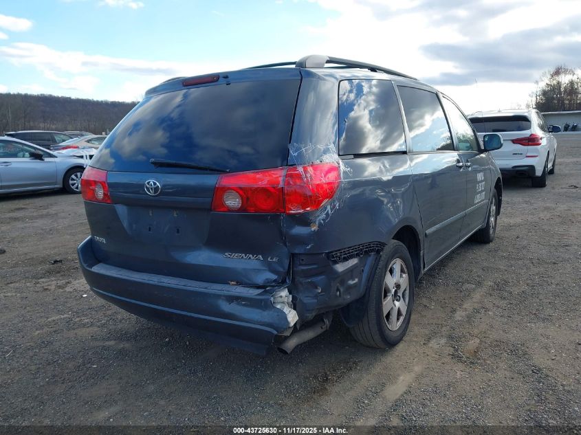 2006 Toyota Sienna Le VIN: 5TDZA23C56S566117 Lot: 43725630