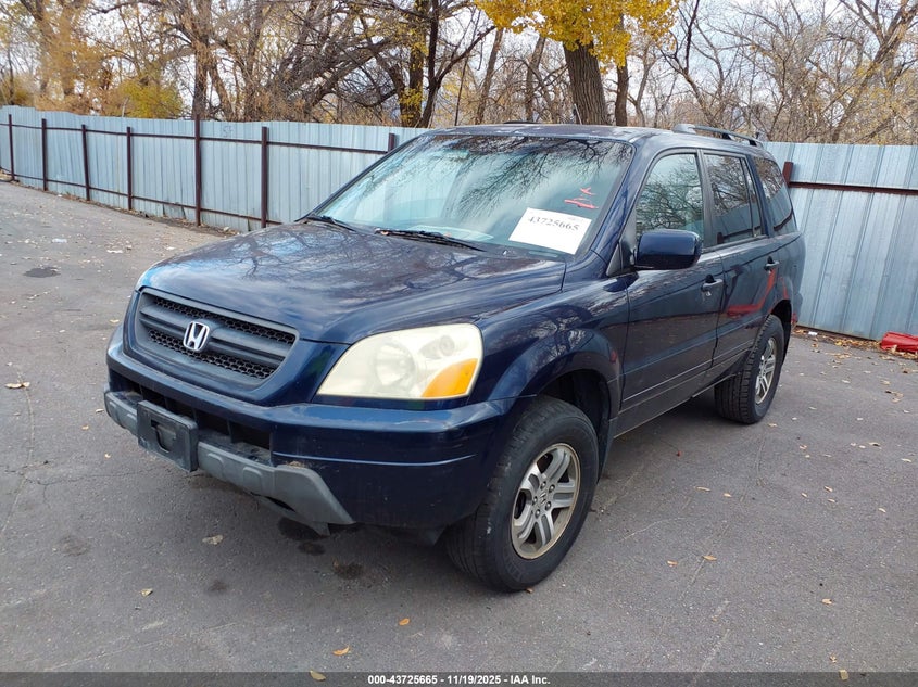 2HKYF18594H529513 2004 HONDA PILOT photo no. 2