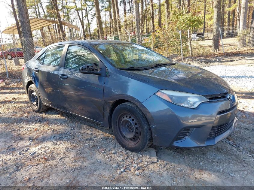 TOYOTA COROLLA LE ECO