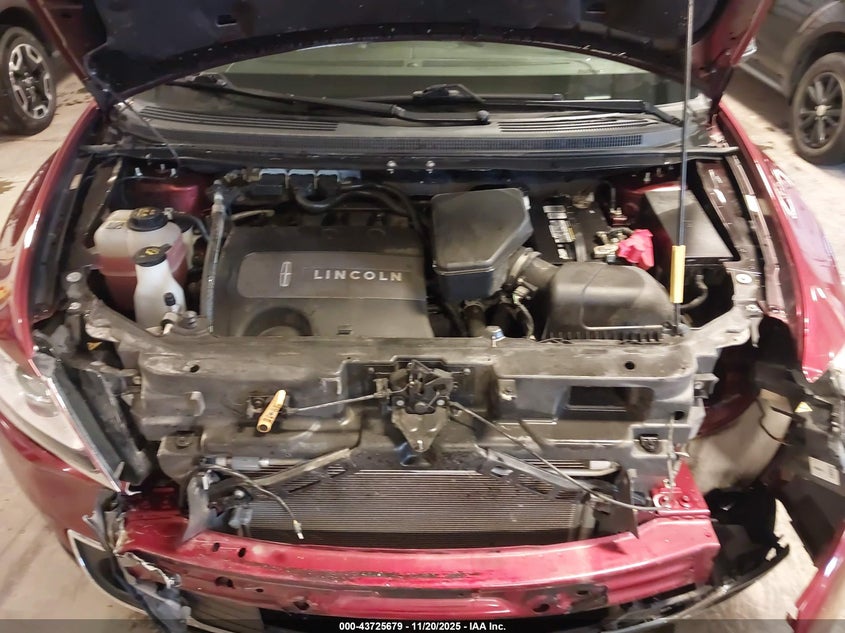 2015 Lincoln Mkx VIN: 2LMDJ8JK2FBL33577 Lot: 43725679