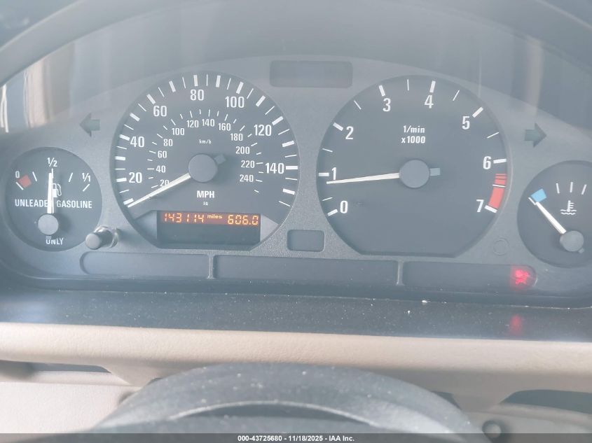 1996 BMW Z3 1.9 VIN: 4USCH7323TLB66556 Lot: 43725680