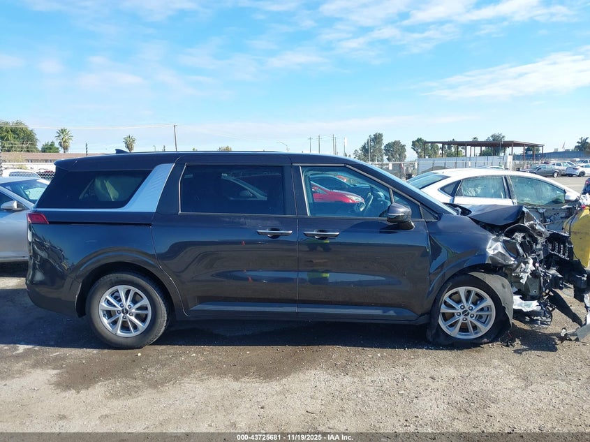 2022 Kia Carnival Mpv Lx VIN: KNDNB4H33N6133152 Lot: 43725681