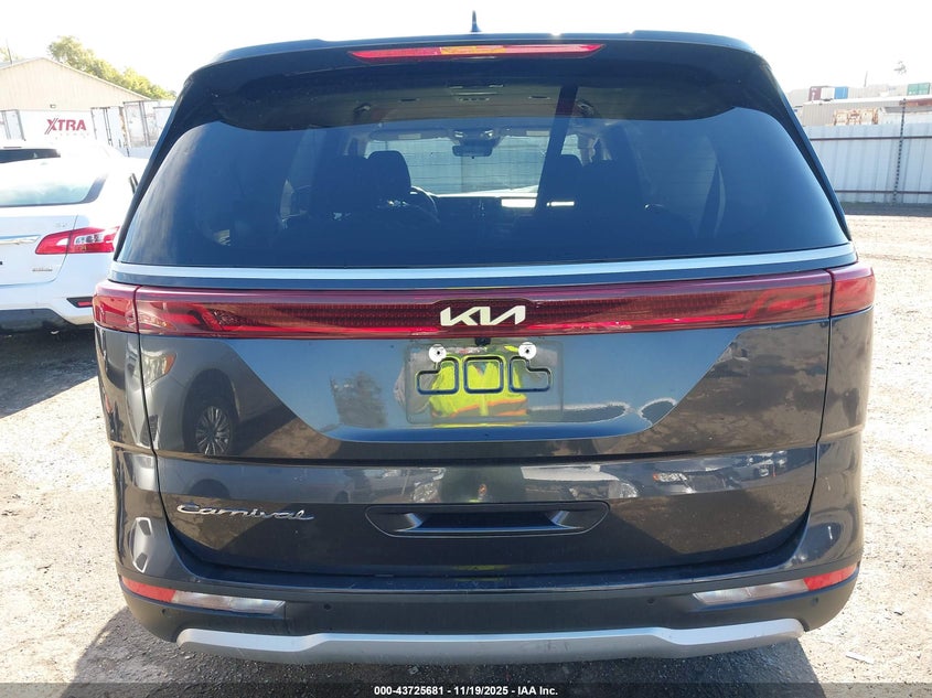 2022 Kia Carnival Mpv Lx VIN: KNDNB4H33N6133152 Lot: 43725681
