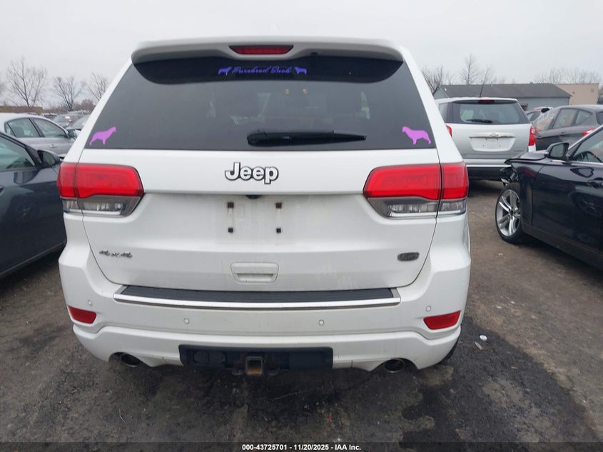 VIN 1C4RJFCGXKC568757 2019 JEEP GRAND CHEROKEE OVERLAND 4X4