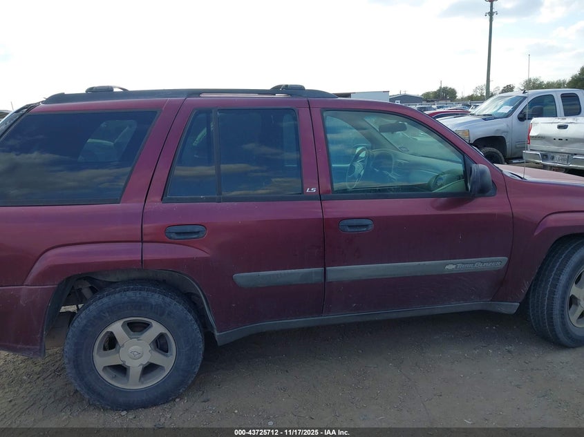 2004 Chevrolet Trailblazer Ls VIN: 1GNDS13S042311377 Lot: 43725712