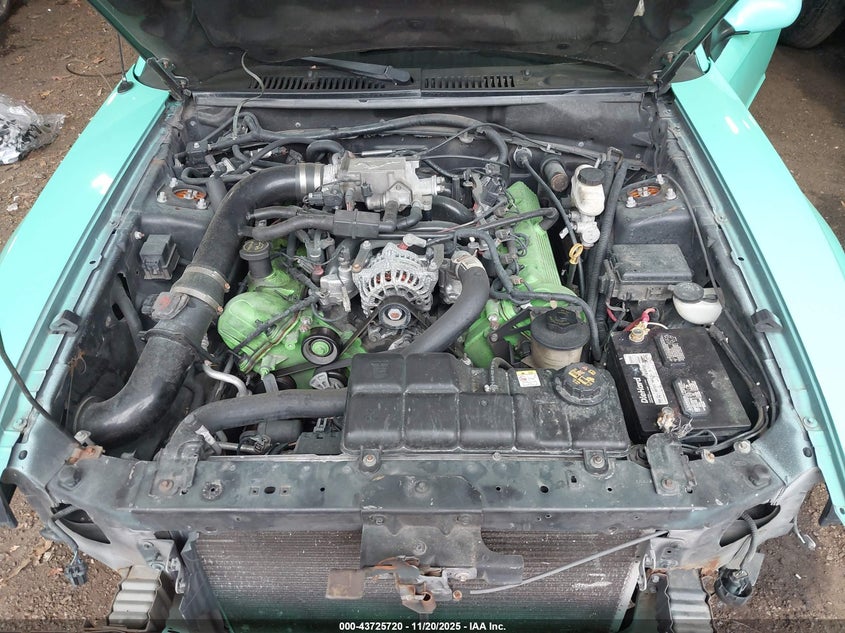 2002 Ford Mustang Gt VIN: 1FAFP42X62F240196 Lot: 43725720