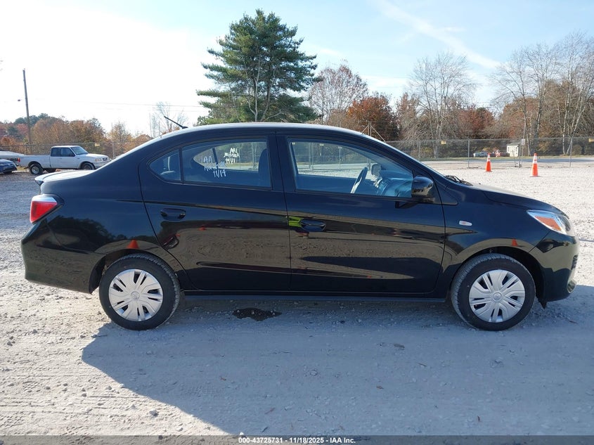 2024 Mitsubishi Mirage G4 Black Edition/Es/Le VIN: ML32FUFJ4RHF18485 Lot: 43725731