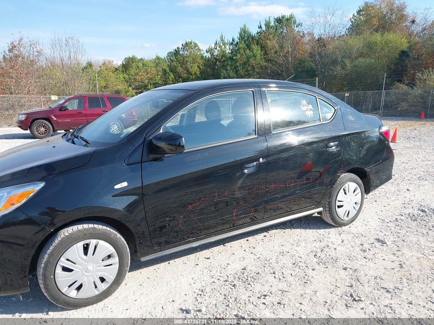 2024 Mitsubishi Mirage G4 Black Edition/Es/Le VIN: ML32FUFJ4RHF18485 Lot: 43725731
