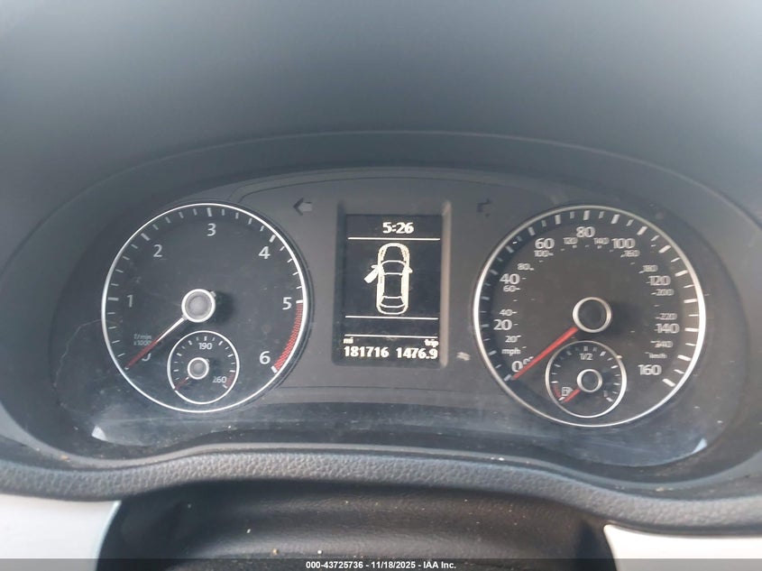 1VWBN7A35DC146164 2013 VOLKSWAGEN PASSAT photo no. 7