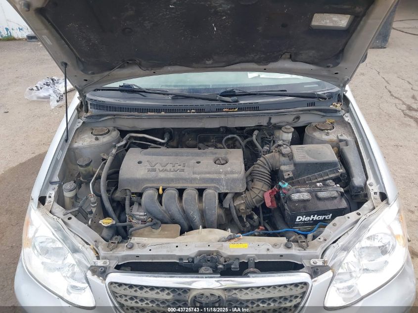 2008 Toyota Corolla Ce VIN: 1NXBR32E88Z019551 Lot: 43725743