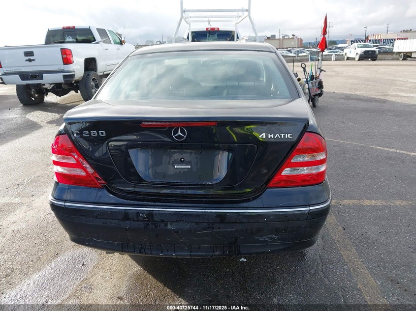 2007 Mercedes-Benz C 280 Luxury 4Matic VIN: WDBRF92H07F919547 Lot: 43725744