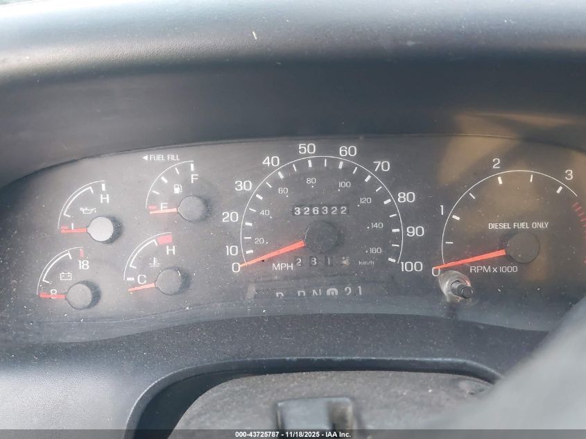 2000 Ford F-350 Lariat/Xl/Xlt VIN: 1FTSW30F9Y2C41616 Lot: 43725787