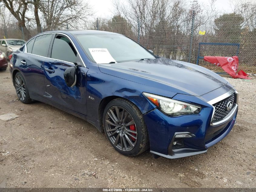 INFINITI Q50 3.0T RED SPORT 400