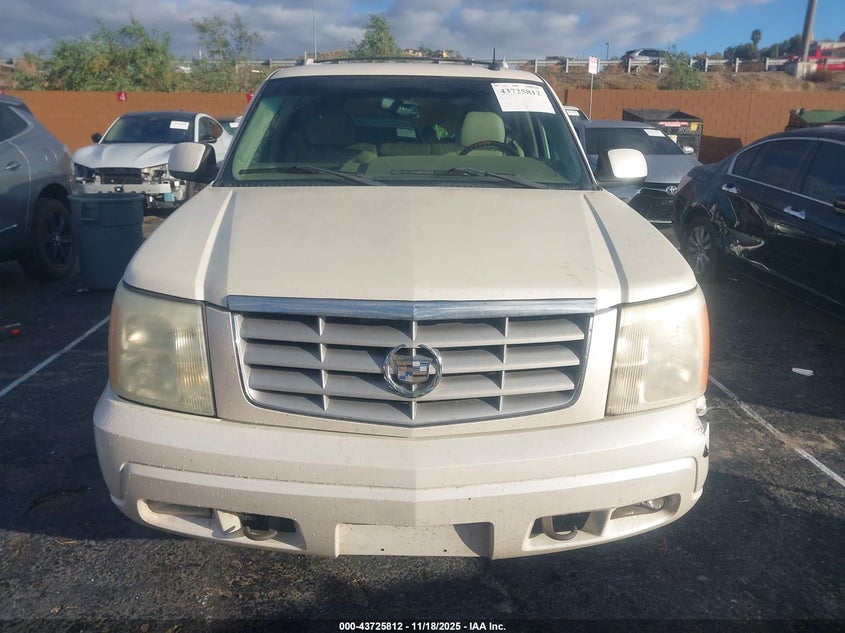 2002 Cadillac Escalade Standard VIN: 1GYEK63N92R278947 Lot: 43725812