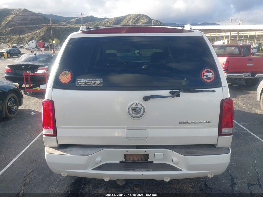 2002 Cadillac Escalade Standard VIN: 1GYEK63N92R278947 Lot: 43725812