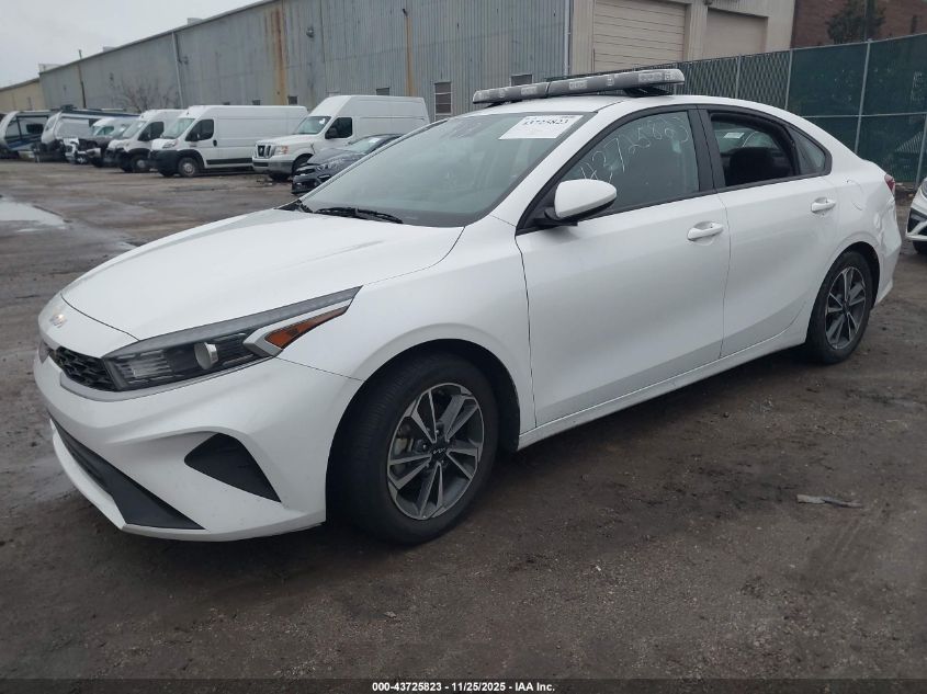 3KPF24AD0NE467544 2022 KIA FORTE photo no. 2