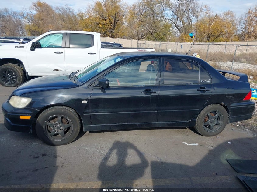 2003 Mitsubishi Lancer Oz Rally VIN: JA3AJ86E03U000823 Lot: 43725828