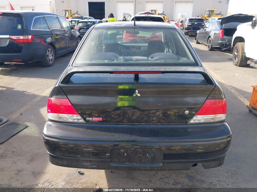 2003 Mitsubishi Lancer Oz Rally VIN: JA3AJ86E03U000823 Lot: 43725828