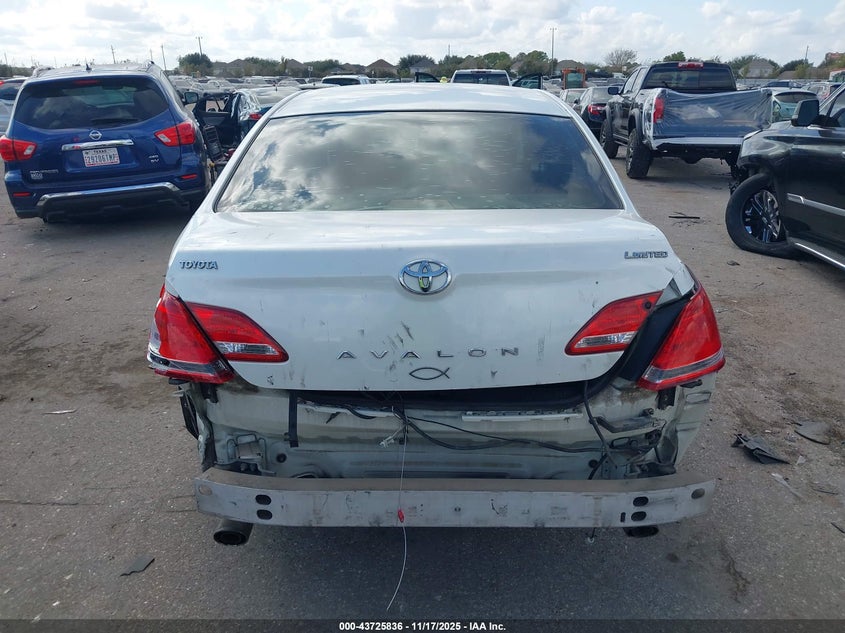 2005 Toyota Avalon Limited VIN: 4T1BK36B55U060834 Lot: 43725836