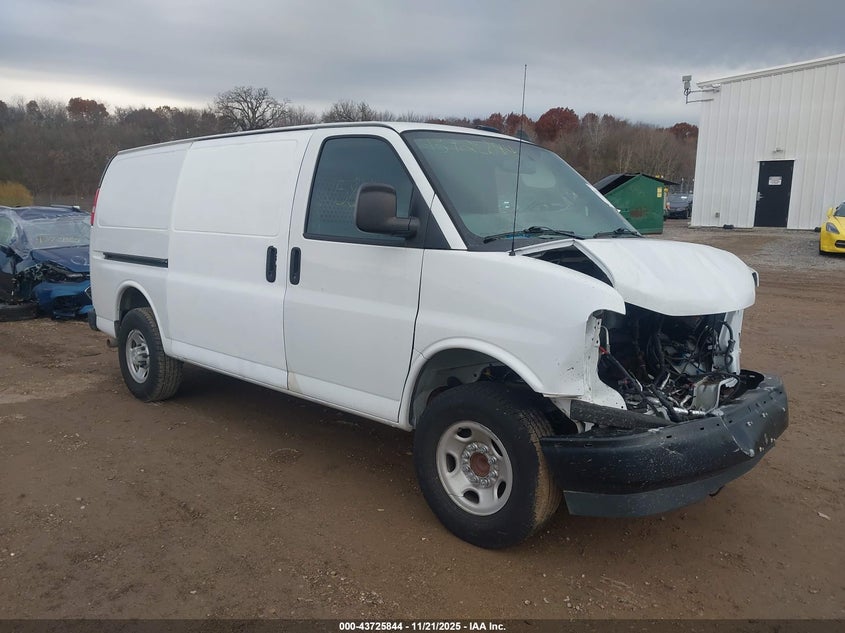 1GCWGAFP4J1311555 2018 Chevrolet Express 2500 Work Van auction photo 1