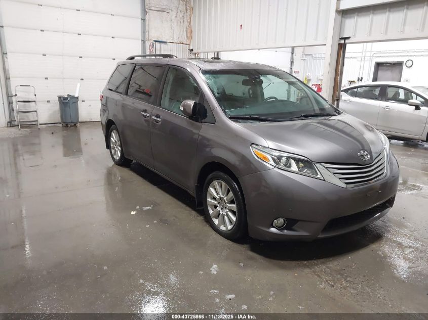 TOYOTA SIENNA LIMITED PREMIUM 7 PASSENGER
