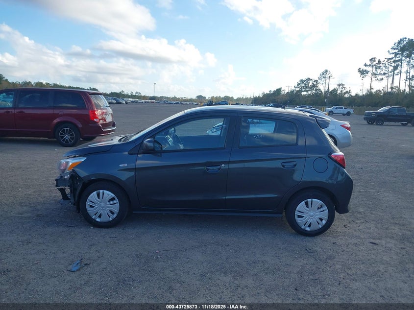 2024 Mitsubishi Mirage Es/Le VIN: ML32AUHJ8RH029046 Lot: 43725873