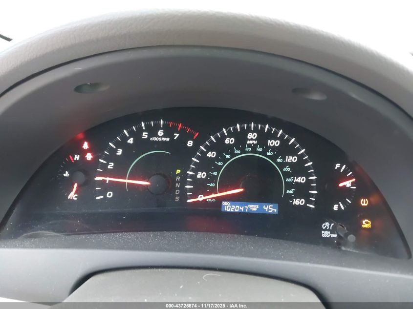 2008 Toyota Camry Le V6 VIN: 4T1BK46KX8U575855 Lot: 43725874