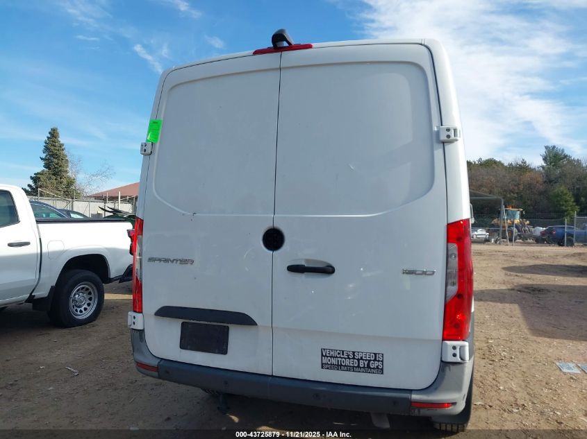 2022 Mercedes-Benz Sprinter 1500 Standard Roof I4 VIN: W1Y70BGY4NT090552 Lot: 43725879