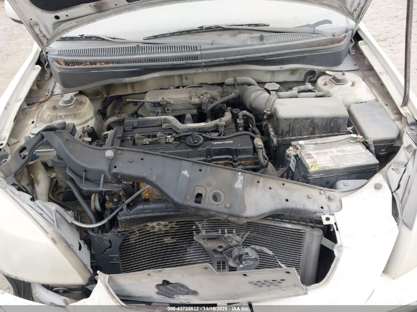 2008 Kia Rio Lx VIN: KNADE123386382336 Lot: 43725932