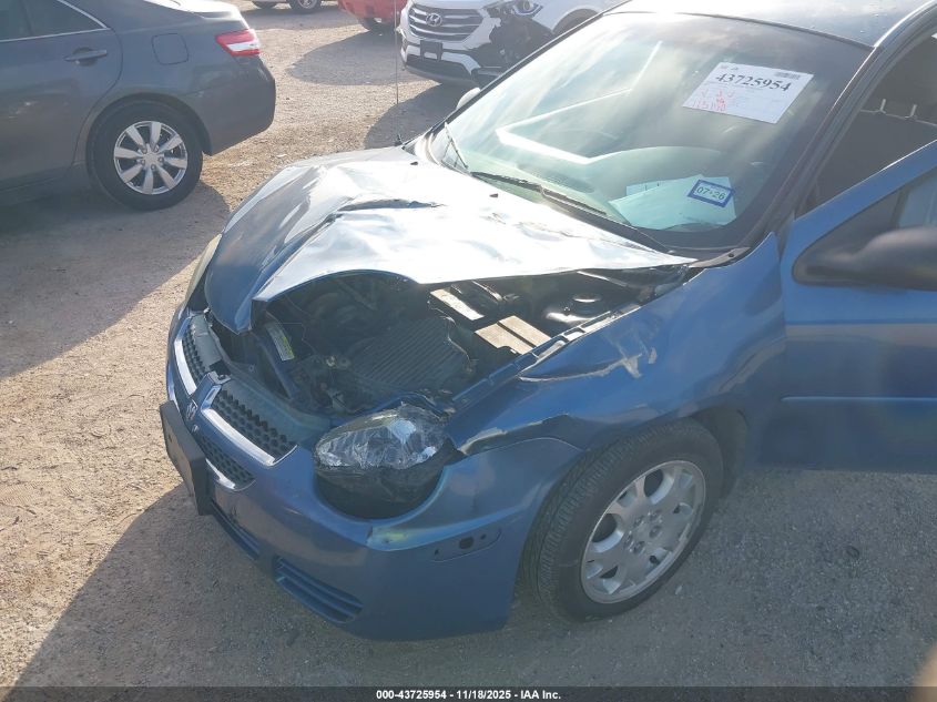 2003 Dodge Neon Sxt VIN: 1B3ES56C93D256165 Lot: 43725954