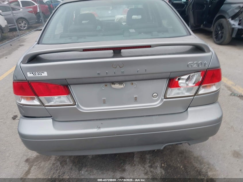 2000 Infiniti G20 Luxury/Touring VIN: JNKCP11A1YT307739 Lot: 43725959