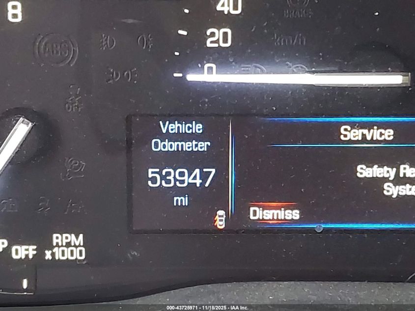 2018 Cadillac Xt5 Luxury VIN: 1GYKNDRS8JZ107701 Lot: 43725971