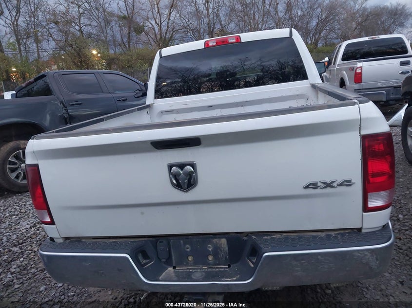 2020 Ram 1500 Classic Tradesman 4X4 5'7 Box VIN: 1C6RR7KT9LS154378 Lot: 43726020