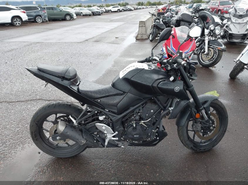 2023 Yamaha Mt-03 VIN: MH3RH20Y6PK009674 Lot: 43726030
