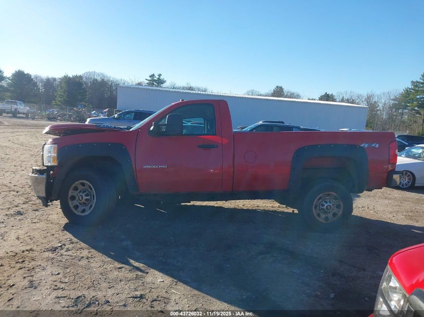 2013 Chevrolet Silverado 3500Hd Work Truck VIN: 1GC3KZCG9DZ227709 Lot: 43726032