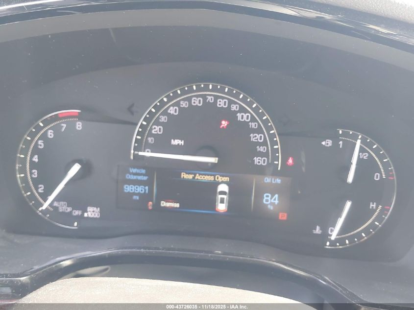 2018 Cadillac Xt5 Luxury VIN: 1GYKNCRS8JZ194400 Lot: 43726035