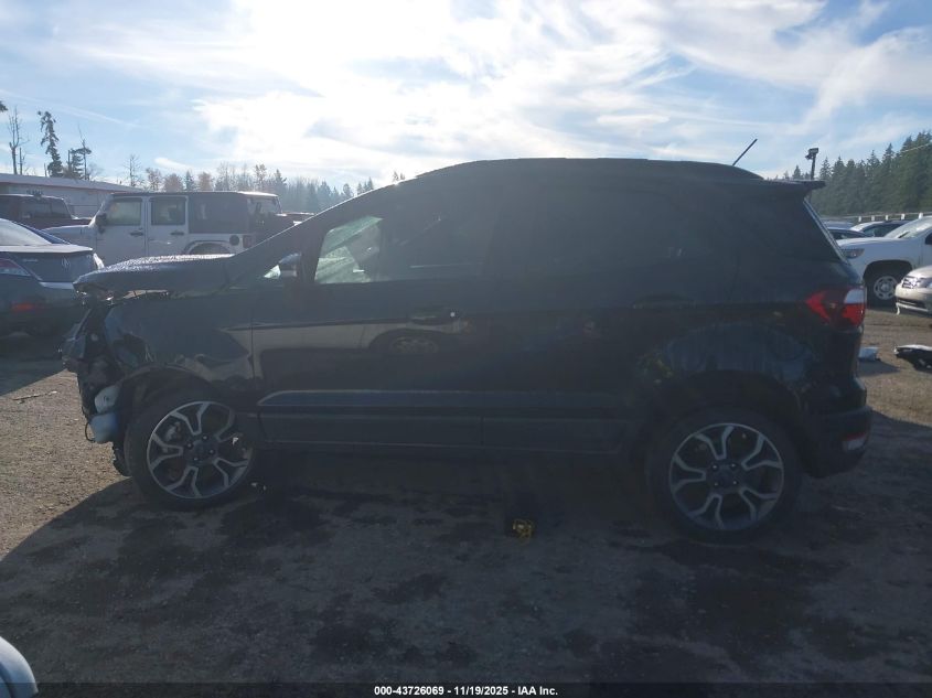 2019 Ford Ecosport Ses VIN: MAJ6S3JL6KC297586 Lot: 43726069