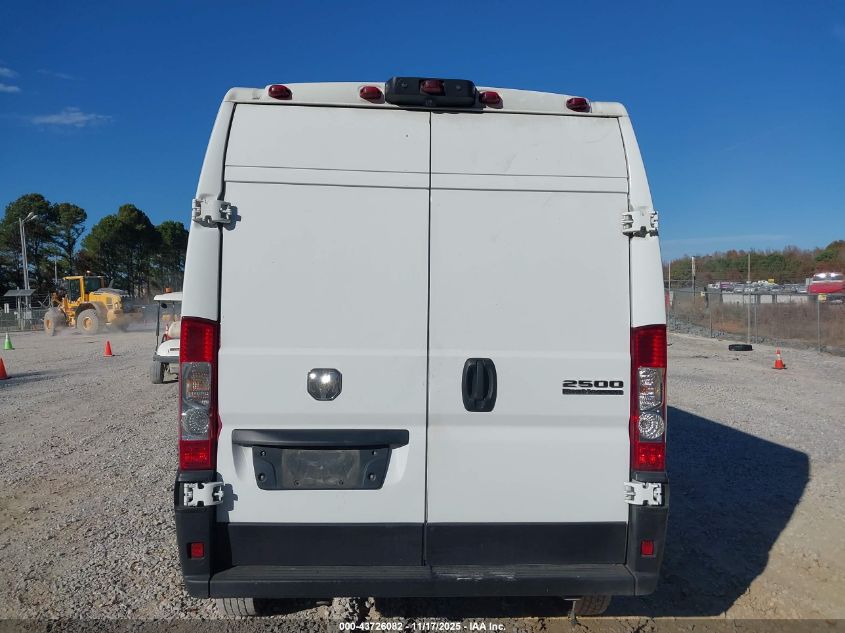 2023 Ram Promaster 2500 High Roof 159 Wb VIN: 3C6LRVDG1PE582481 Lot: 43726082