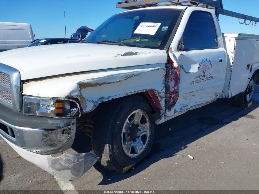 1998 Dodge Ram 2500 St VIN: 3B7KC26Z5WM269845 Lot: 43726084