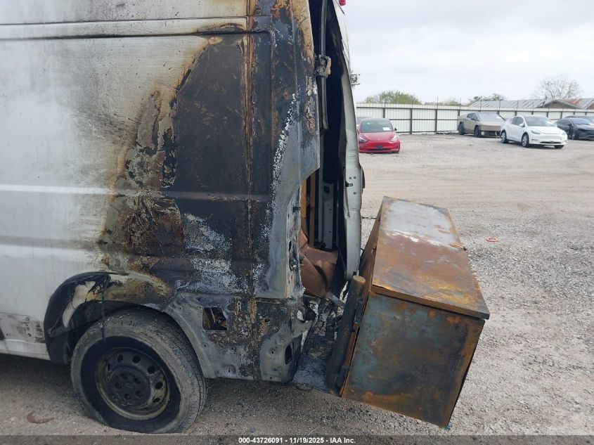 2019 Ram Promaster 2500 High Roof 136 Wb VIN: 3C6TRVCG4KE501502 Lot: 43726091