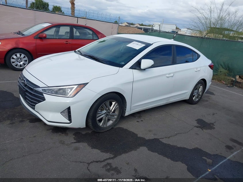 VIN 5NPD84LF3KH441130 2019 HYUNDAI ELANTRA SEL