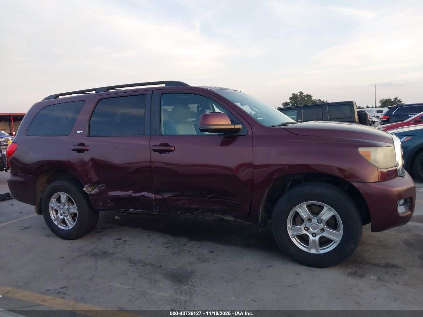 2008 Toyota Sequoia Sr5 5.7L V8 VIN: 5TDZY64A58S008805 Lot: 43726127