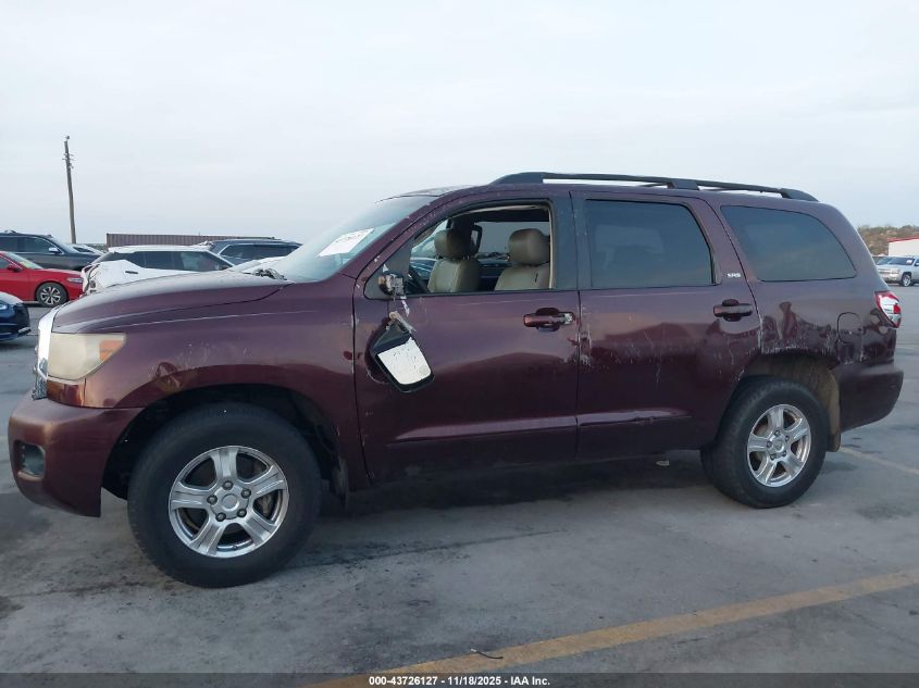 2008 Toyota Sequoia Sr5 5.7L V8 VIN: 5TDZY64A58S008805 Lot: 43726127