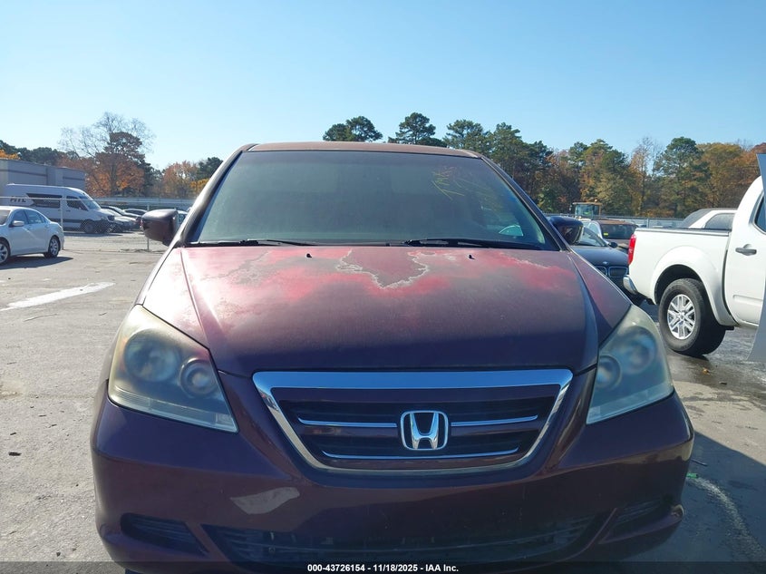 2007 Honda Odyssey Ex VIN: 5FNRL38417B116617 Lot: 43726154