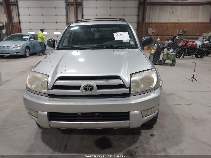 2004 Toyota 4Runner Sr5 V6 VIN: JTEBU14R340037556 Lot: 43726209