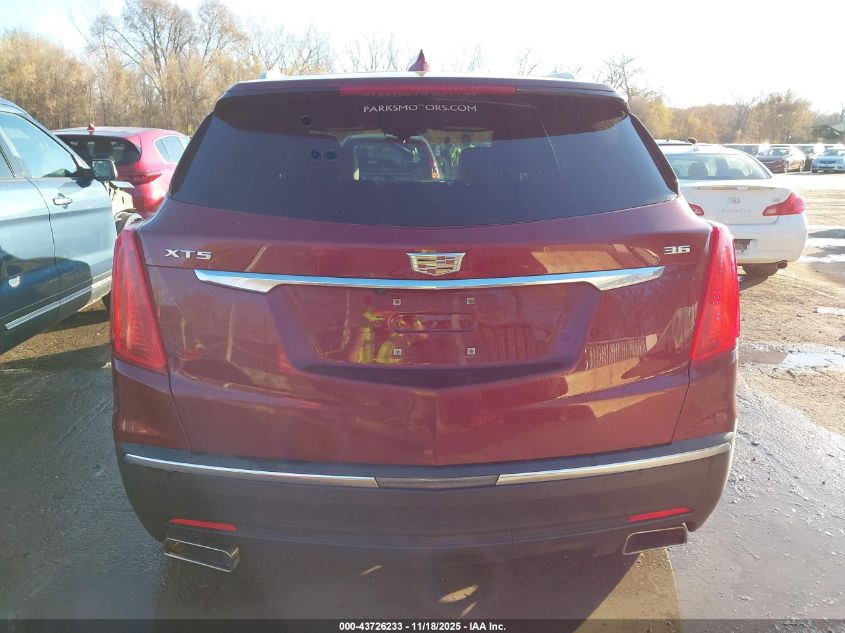 2018 Cadillac Xt5 Standard VIN: 1GYKNARS6JZ163568 Lot: 43726233