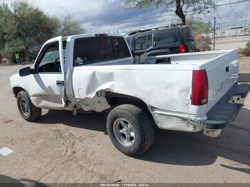 1996 Chevrolet Gmt-400 C1500 VIN: 1GCEC14W7TZ223377 Lot: 43726249