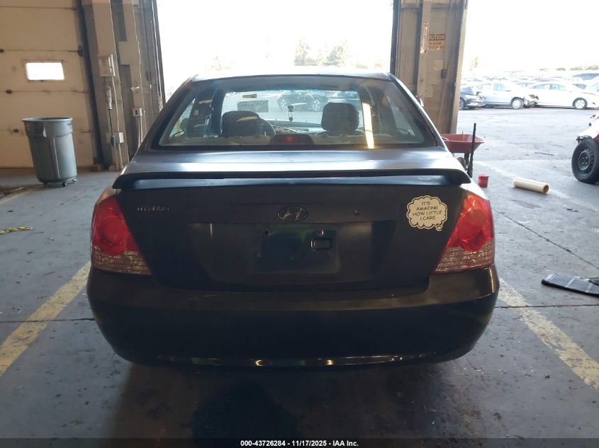 2004 Hyundai Elantra Gls/Gt VIN: KMHDN46D94U782779 Lot: 43726284